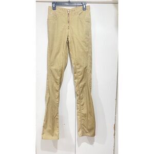 W&LT Wild and Lethal Trash Pants Tan Men’s 28x37”Skinny Straight Legs Zip Fly